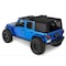 Bestop Jeep Soft Top Supertop Squareback Soft Top For Jeep 2018-Current Wrangler JL 4 Door 54726-17 - alternate 4